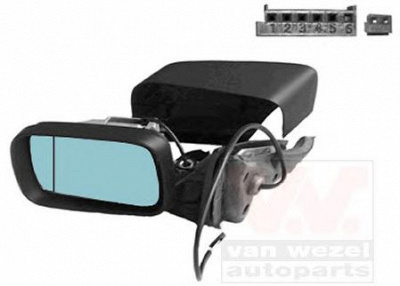VAN WEZEL 0646809 -  Наружное зеркало